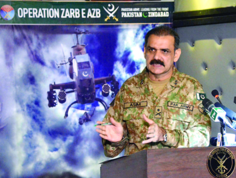 Director-general military operation’s briefing…!