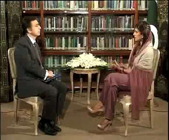 Hina Rabbani Khar Foreign Minister of Pakistan in an exclusive interview with Dr. Moeed Pirzada