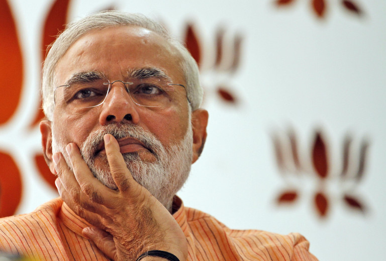 Modi sounded more confident ?