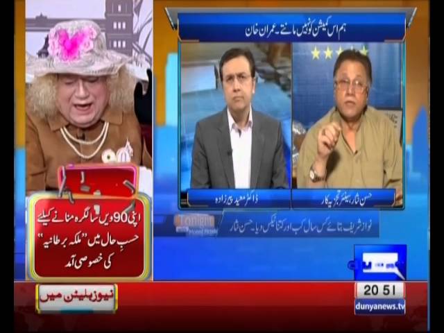 Tonight with Moeed Pirzada: Judicial Commission Hasan Nisar Perspective !!!